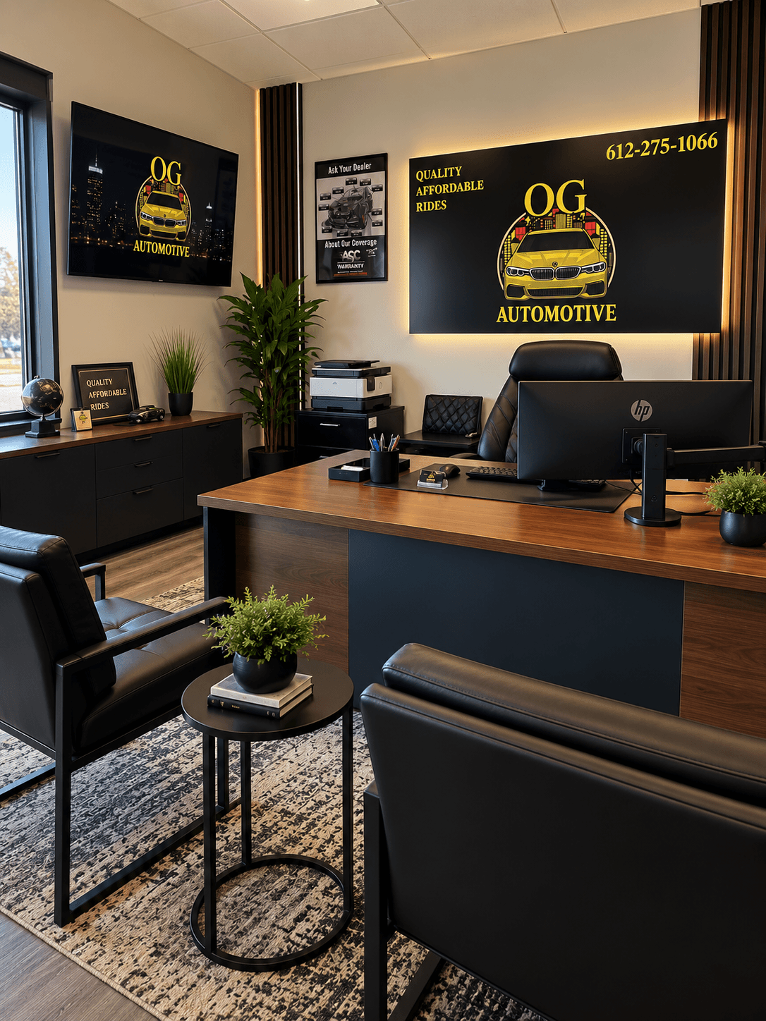 OG Automotive sales office in Princeton, MN